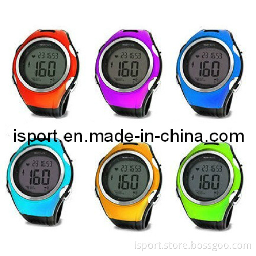 W117 Digital Chrono Heart Rate Monitor Watch